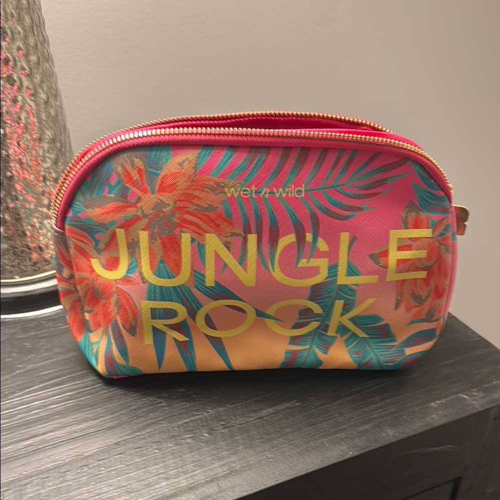 Wet n Wild Jungle Rock Tropical Cosmetic Pouch